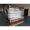 convenience store upright refrigerator display case